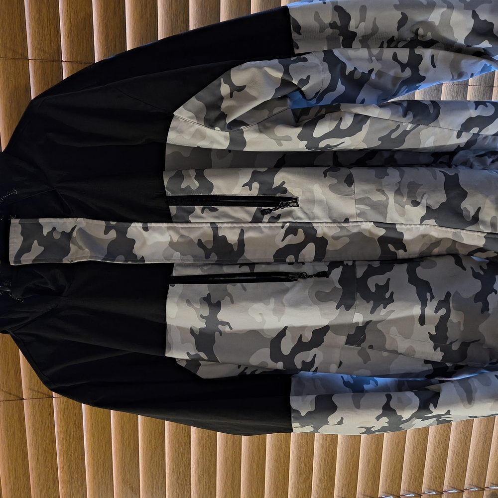 SwissTech Camouflage and Black Jacket